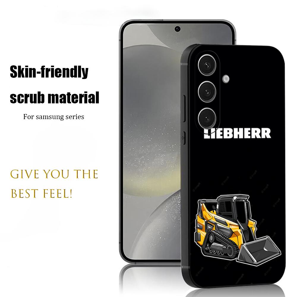 Samsung Galaxy S24 - حافظة هاتف LOGO L-liebherr Excavator لهاتف