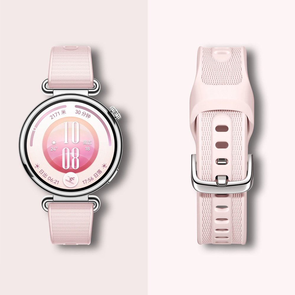 Titan Smartwatch Accessories - حزام مطاطي فلوري لساعة هواوي واتش