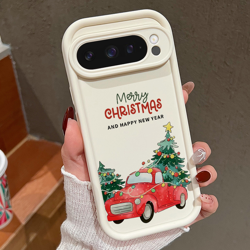Google Pixel 9 - غطاء هاتف من مادة TPU بنقشة
