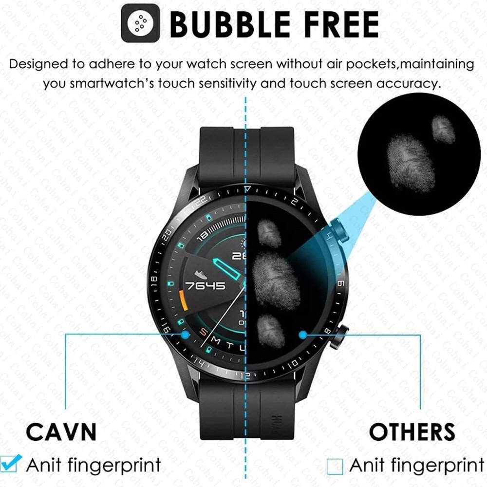 واقي شاشة ساعة اليد الذكية هوا - مراجعة Titan Smartwatch Accessories وسعره