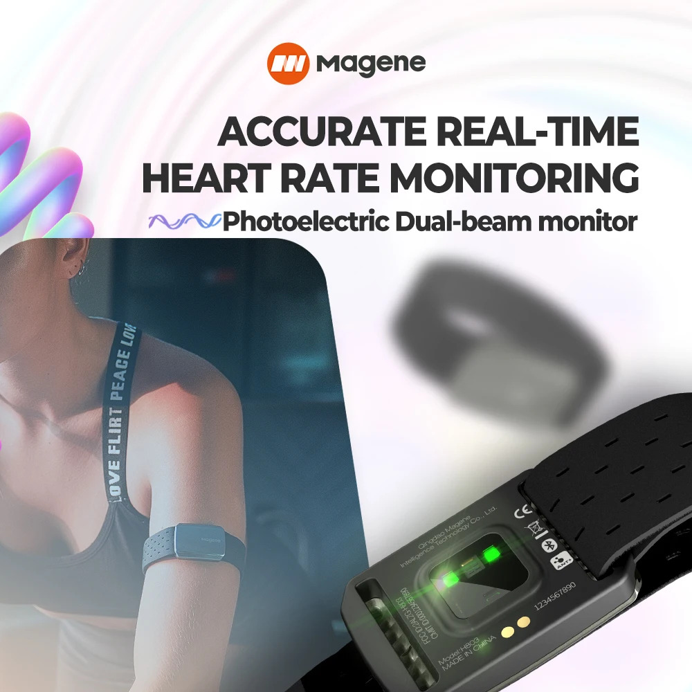Magene H803 مراقب معدل ضربات ا - مراجعة Rugged Sport Strap وسعره