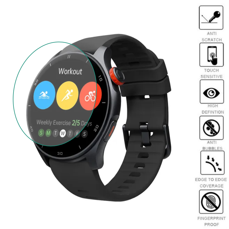 تبو لينة ساعة ذكية فيلم واقية  - مراجعة Motorola Smartwatch Accessories وسعره
