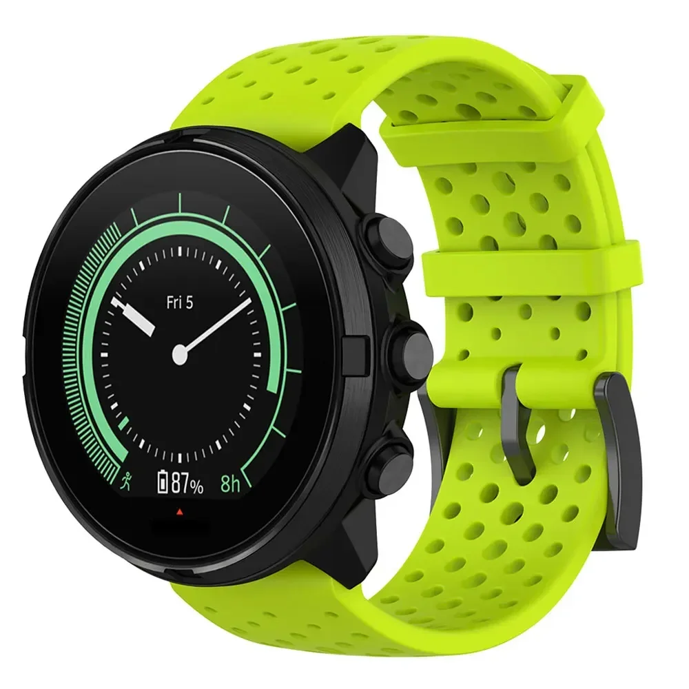 حزام سيليكون بعرض 24 مم لساعة  - مراجعة Fossil Smartwatch Accessories وسعره