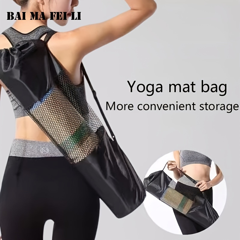 حقيبة شبكية لتخزين حصيرة اليوغ - مراجعة Rugged Sport Strap وسعره