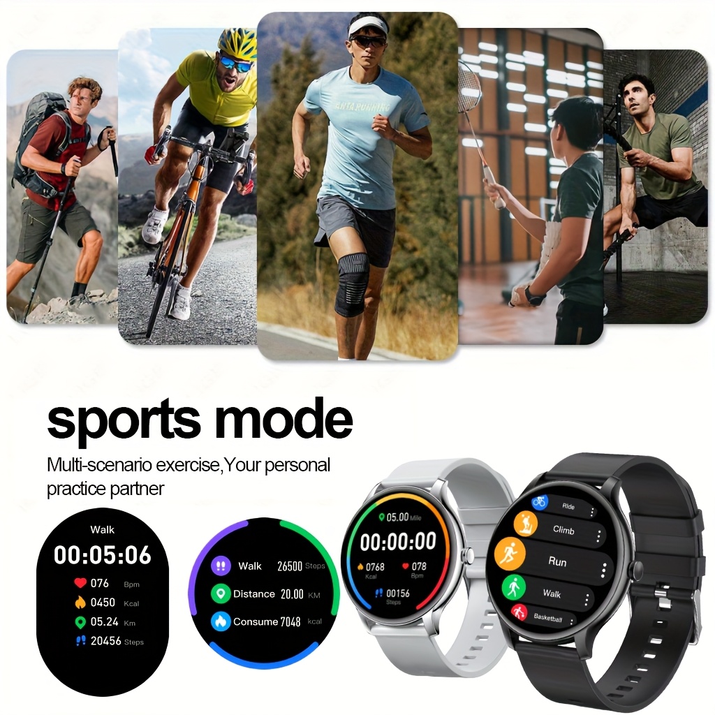 ساعة ذكية LAXASFIT 2026 بشاشة  - مراجعة Smartwatch Custom وسعره