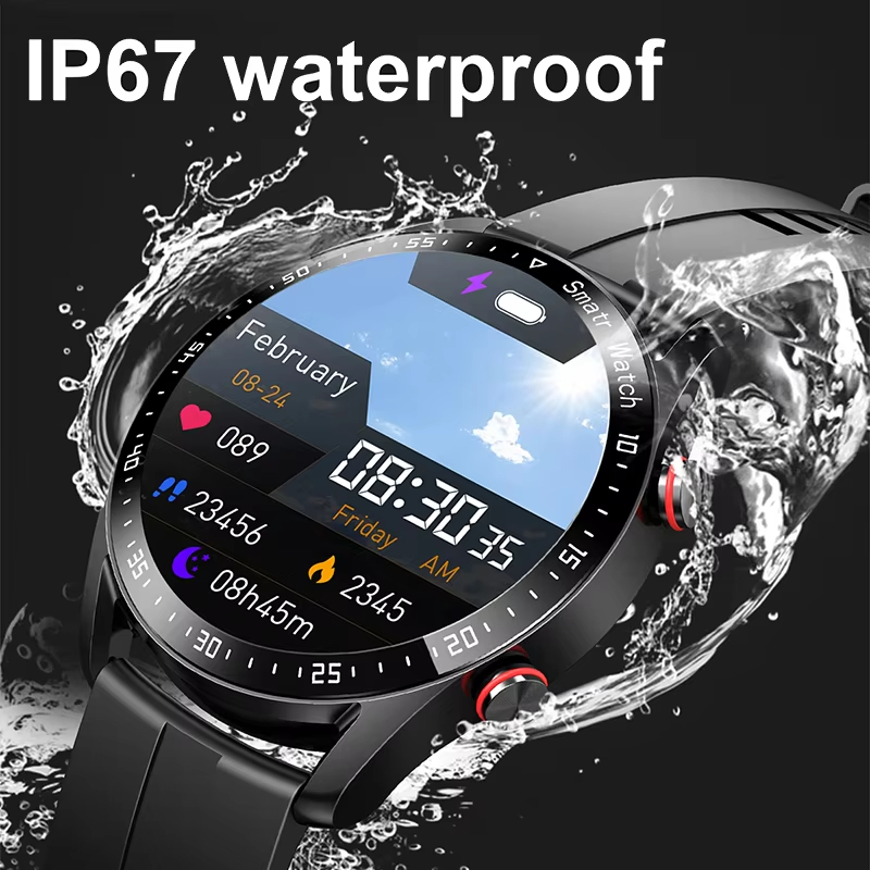 ساعة ذكية رياضية للرجال والنسا - مراجعة Smartwatch Custom وسعره