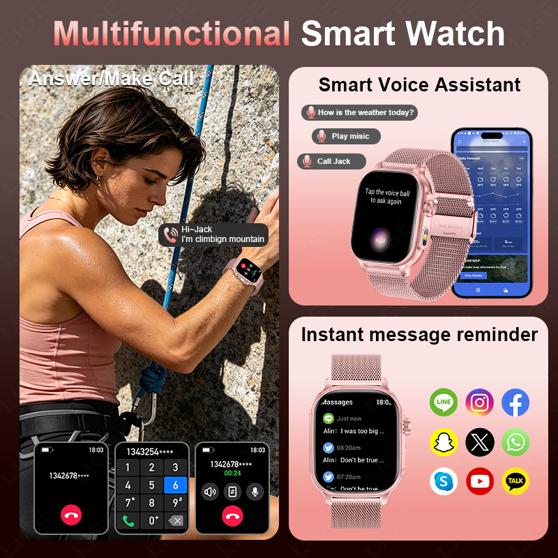 ساعة ذكية جديدة لعام 2026 ببطا - مراجعة Smartwatch X12 وسعره
