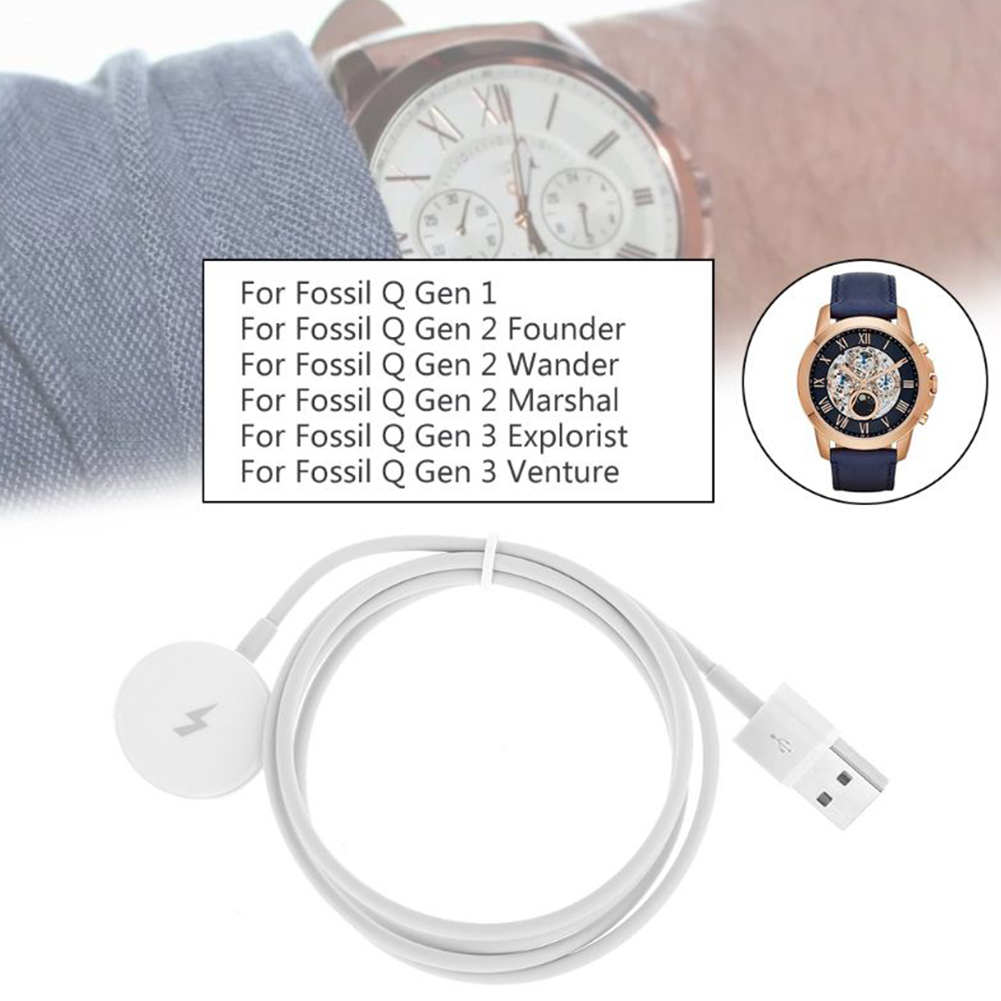 شاحن مغناطيسي لساعة ذكية بطول  - مراجعة Fossil Smartwatch Accessories وسعره