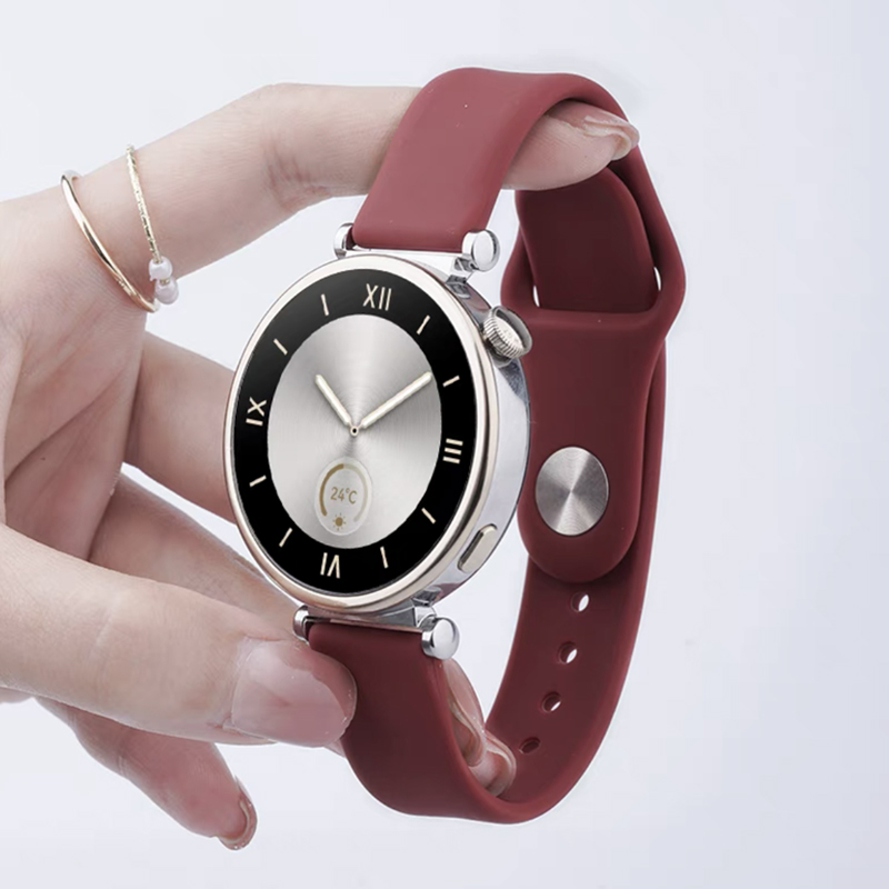 18 مللي متر سيليكون الفرقة لهو - مراجعة Titan Smartwatch Accessories وسعره