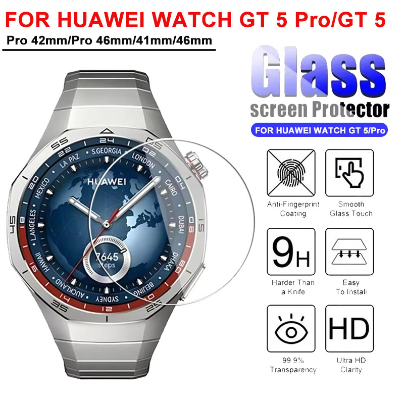 الزجاج المقسى لهواوي ساعة GT 5 - مراجعة Titan Smartwatch Accessories وسعره