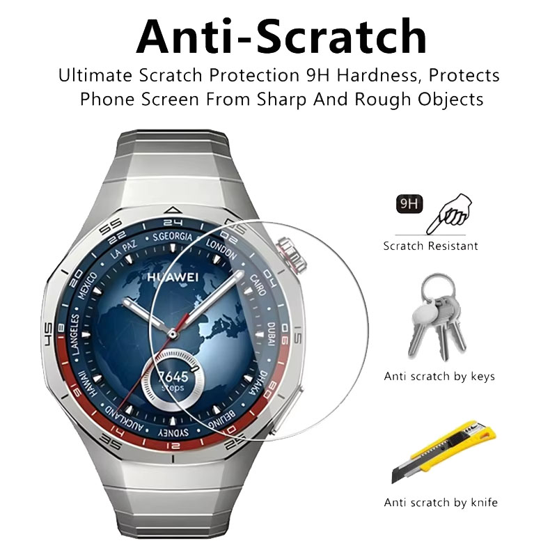 الزجاج المقسى لهواوي ساعة GT 5 - مراجعة Titan Smartwatch Accessories وسعره